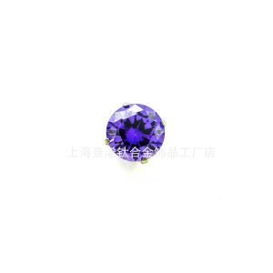 Titanium 16G Inner Thread Lip Ring Colored Zircon Fork CZ Labert Earrings Body Jewelry Piercing for Men Women  JX-5A