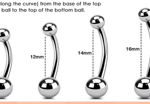 ASTM F136 G23 Titaniumg Piercing Jewelry Internal Thread JX-DQ-001