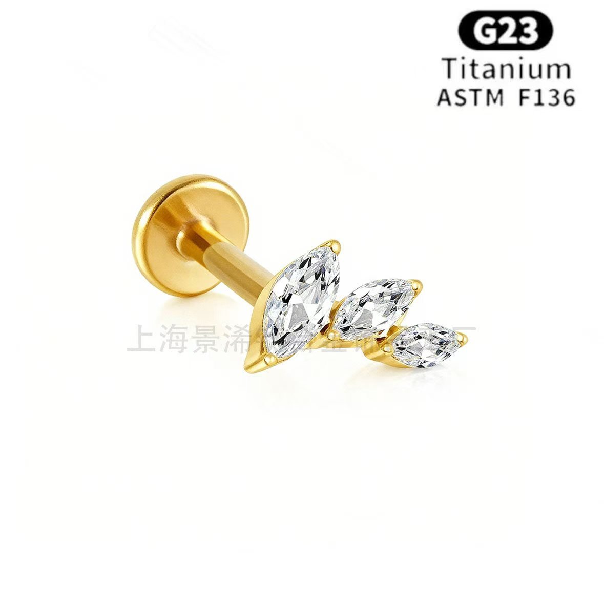 ASTM F136 Titanium 16G Internal Thread Cluster Marquise CZ Tragus Helix Stud Leaf Climber Flat Back Labret Stud Nose Piercing JX-18KCNC-6 3 ASTM F136 Titanium 16G Internal Thread Cluster Marquise CZ Tragus Helix Stud Leaf Climber Flat Back Labret Stud Nose Piercing JX-18KCNC-6