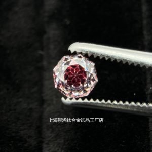 Piercing Jewelry Accessories 6MM-8MM F136 Titanium Cartilage Stud Earrings Hypoallergenic Stud Rose Stud Earrings JX-TXMG