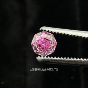 Piercing Jewelry Accessories 6MM-8MM F136 Titanium Cartilage Stud Earrings Hypoallergenic Stud Rose Stud Earrings JX-TXMG