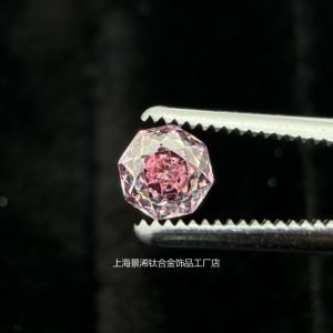 Piercing Jewelry Accessories 6MM-8MM F136 Titanium Cartilage Stud Earrings Hypoallergenic Stud Rose Stud Earrings JX-TXMG