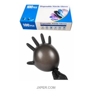 Black Nitrile Gloves