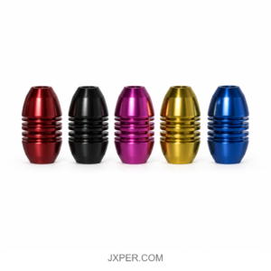 Olive-Shaped Aluminum Tattoo Grip