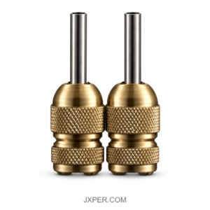 Knurled Copper Self-Locking Tattoo Grip